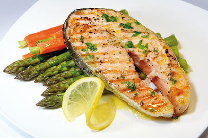7-day shredding meal plan salmon and asparagus