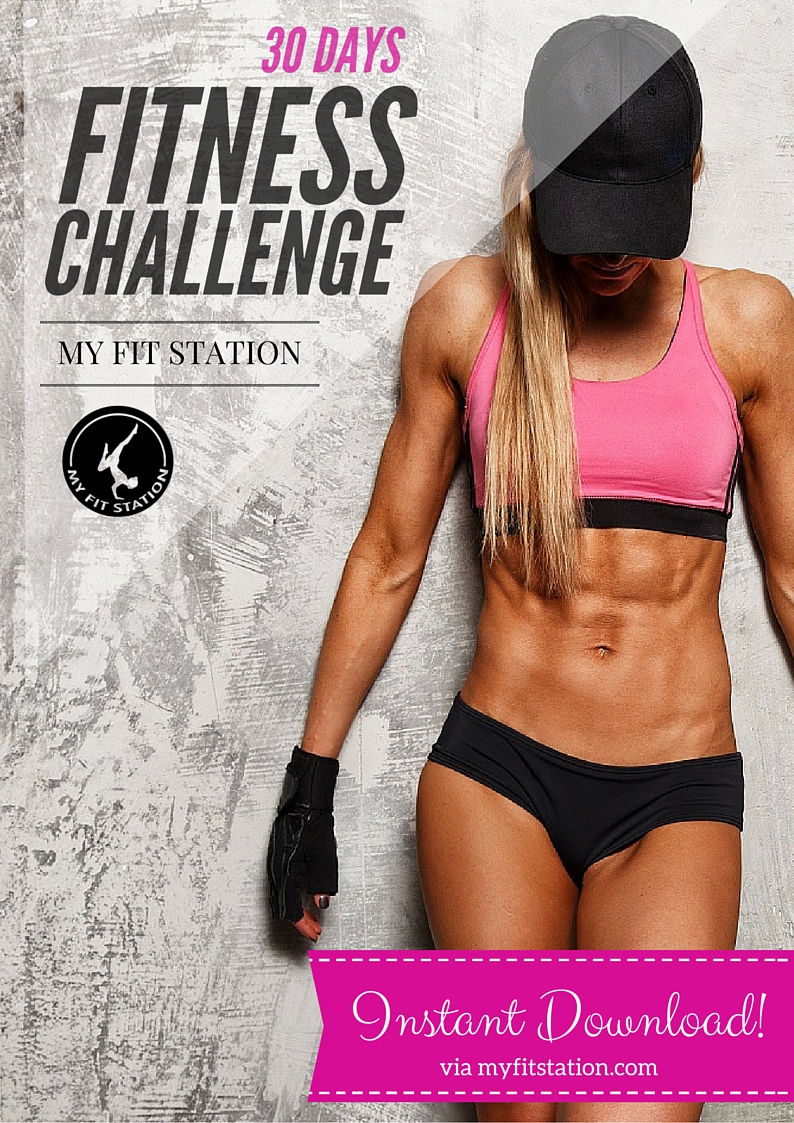 30 Day Fitness Challenge - My Fit Station