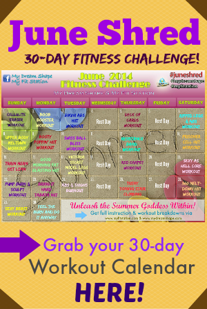 Get Fit in June: 30 day Fitness Challenge