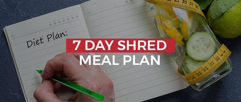 7 Day Shred Meal Plan featured image
